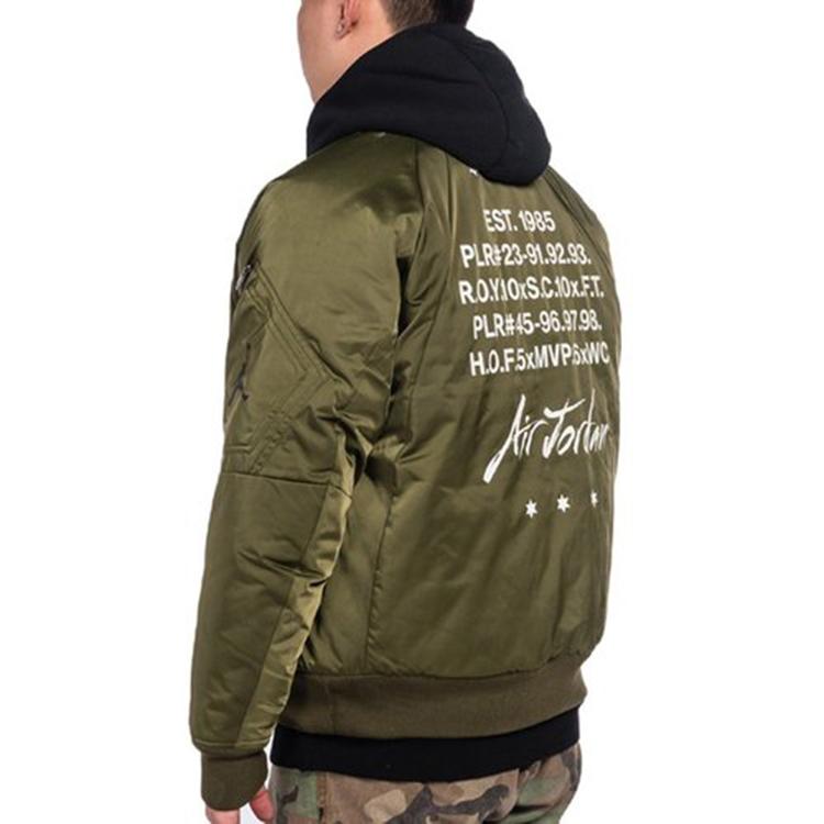 Jordan Jackets Men's Baseball Collar Moderate Pilot