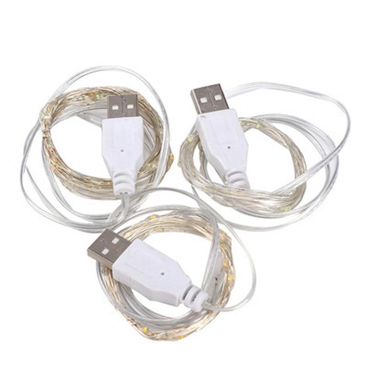 Светодиодные USB гирлянды - Декоративные цветочные свадебные и праздничные гирлянды в виде звезд