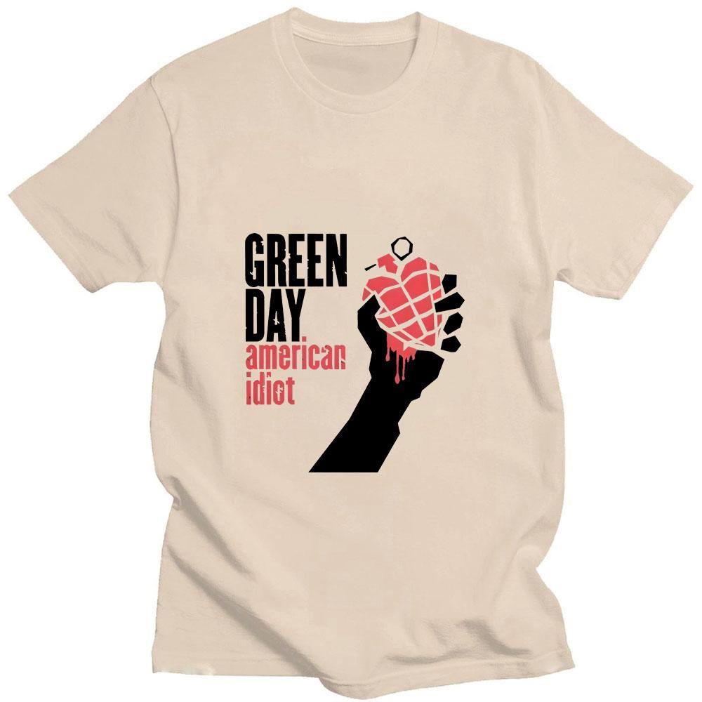 

Green Day Saviour Rock Band Fashion Print TShirt Summer Fashion HipHop Mens TShirt HighQuality Pure Cotton Short Sleeve S