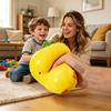 Squishy Pineapple Duck Stress Relief Toy Soft Slow Rising Squeeze Sensory Fidget Toy for Kids and Adults Anti Anxiety and Focus Aid