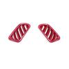 For Kia K3 Forte -2024 Bright Red trument L&R Air Outlet Vent Cover Trim