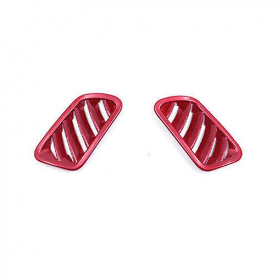 For Kia K3 Forte -2024 Bright Red trument L&R Air Outlet Vent Cover Trim