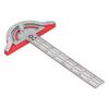 10in Woodworkers Rule Sturdy Clear Scale Precise Wear Resistance with Accessory Measuring Tool