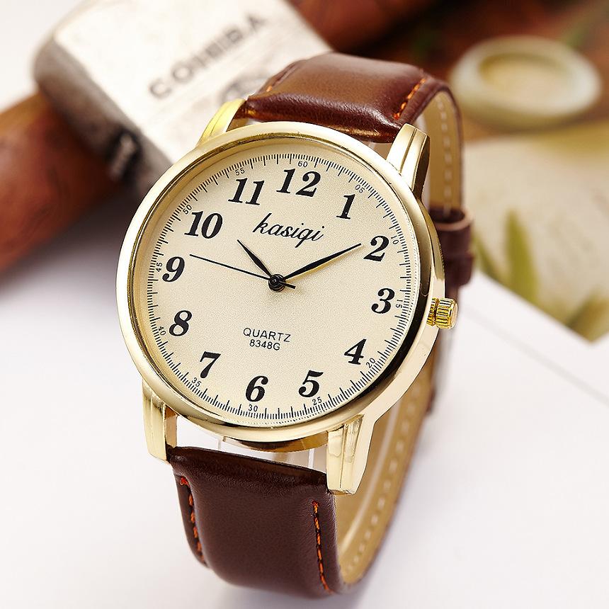 Couple Watch, Women'S Belt Electronic Fashion Men'S Watch Student Quartz Watch