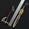 God of War 5 Game Peripherals Kratos Chaos Blade Metal Model Olympus Divine Sword Mini Weapon Decorative Toys Children's Weapons