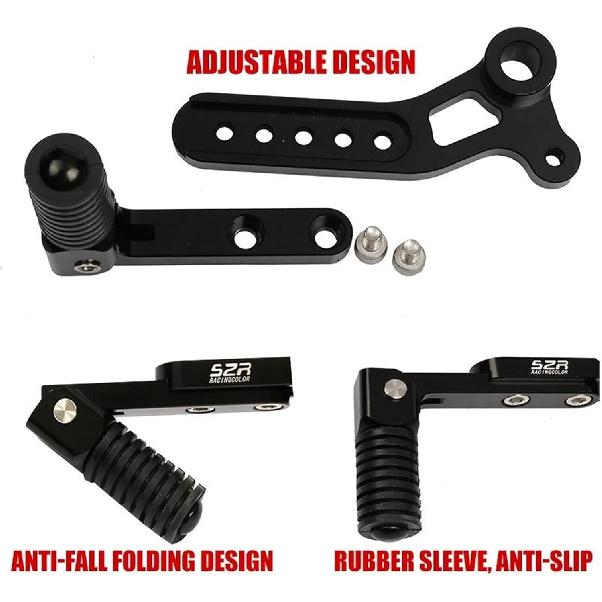 for CFMOTO CF 300SR SR 300 SR 250 250SR SR300 SR250 2023 Gear Shift Lever Pedal Foot Change Shifter Rod(Silver)
