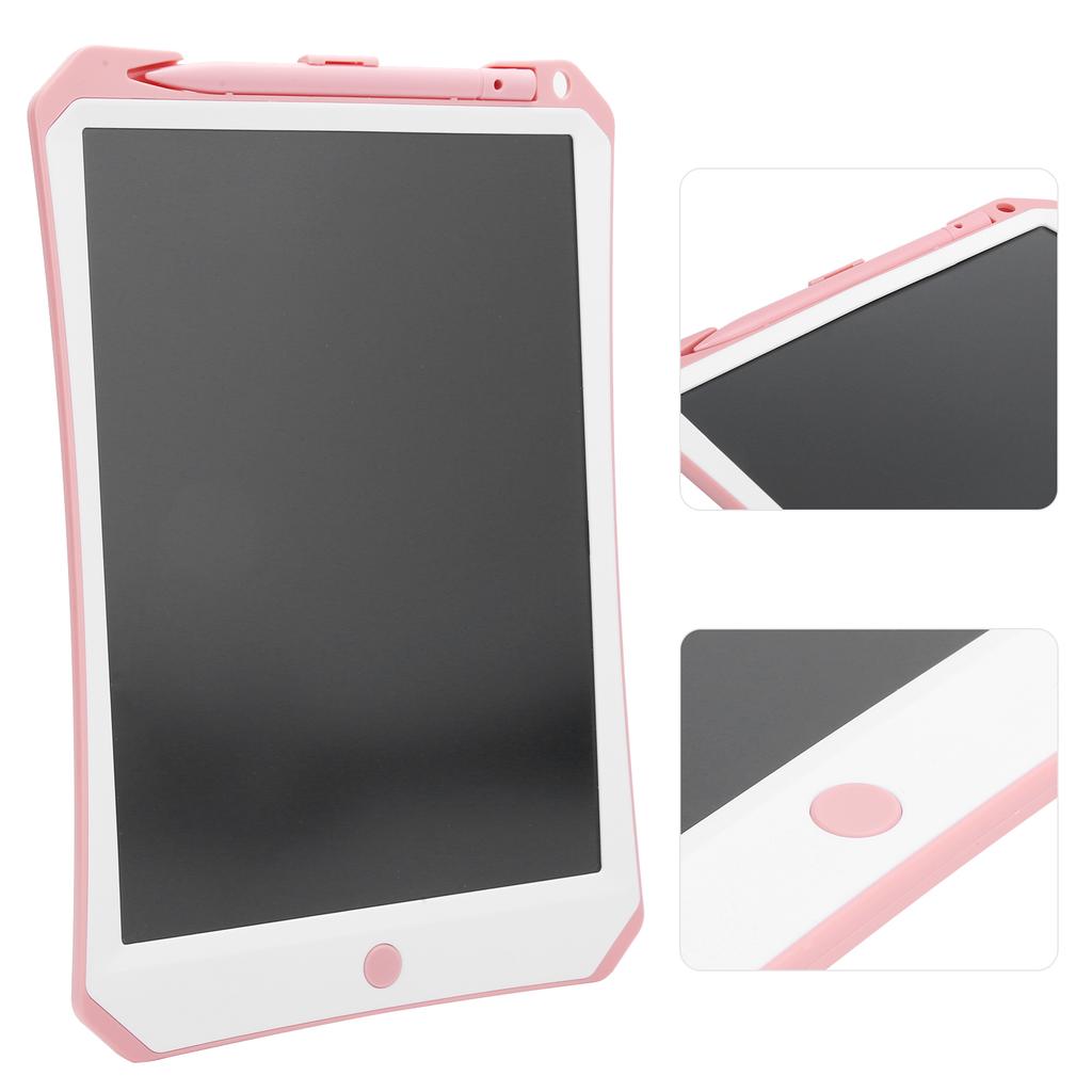 11inch LCD Writing Tablet Electronic Graphic Pad Memo Boards Kids Drawing Writing ToysPink White