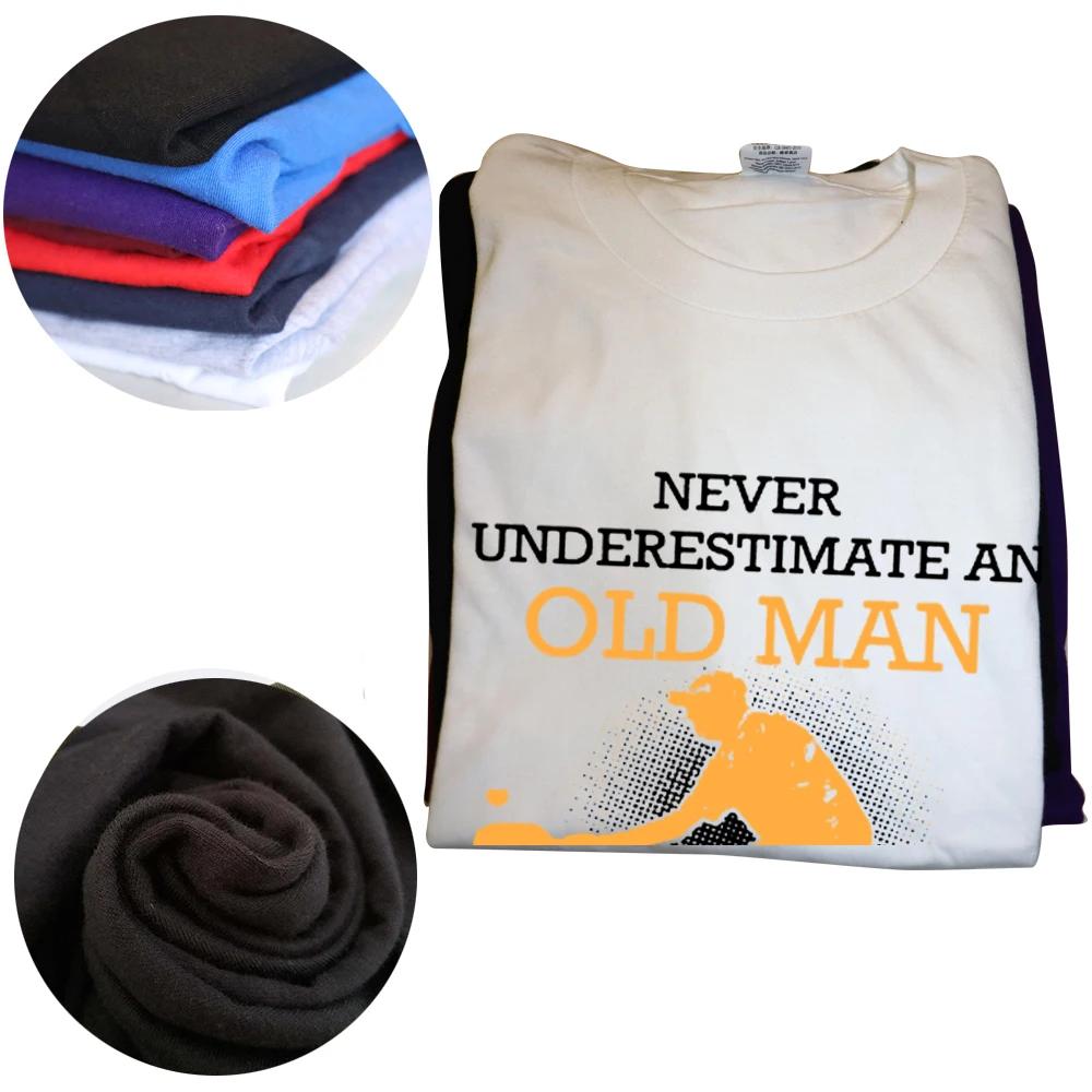 Funny An Old Man With A Pickleball Paddle T Shirts Graphic Cotton Streetwear Short Sleeve Birthday Gifts Summer Style T-shirt