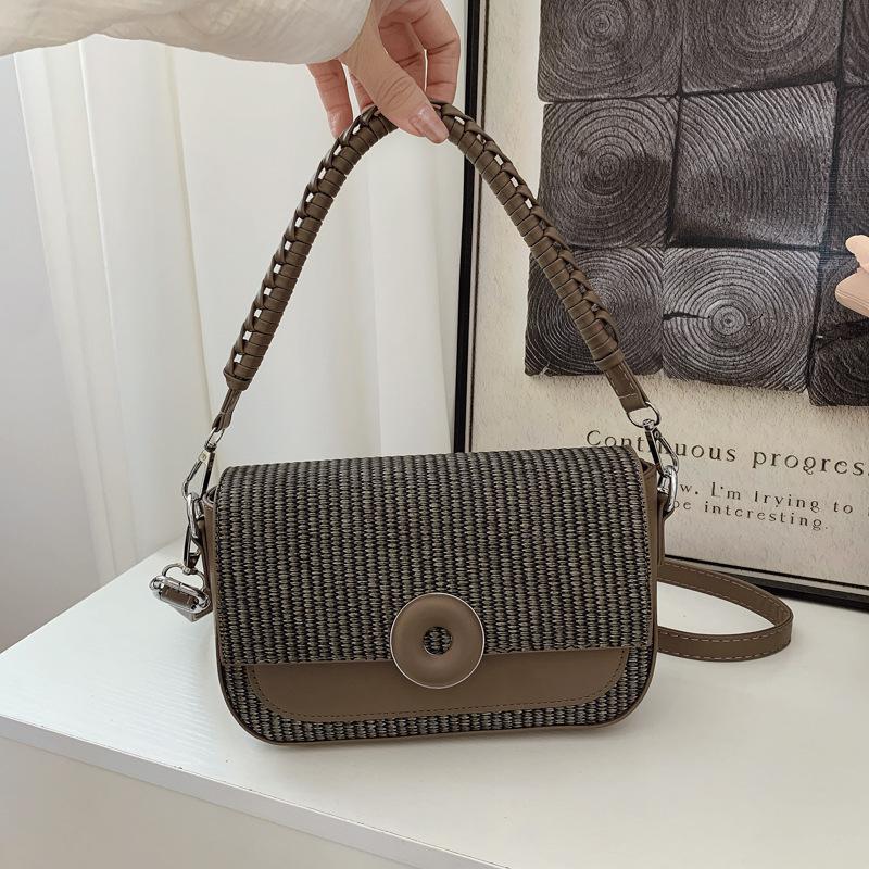 2025 Women s Trendy Patchwork Color-Block Shoulder & Crossbody Handbag