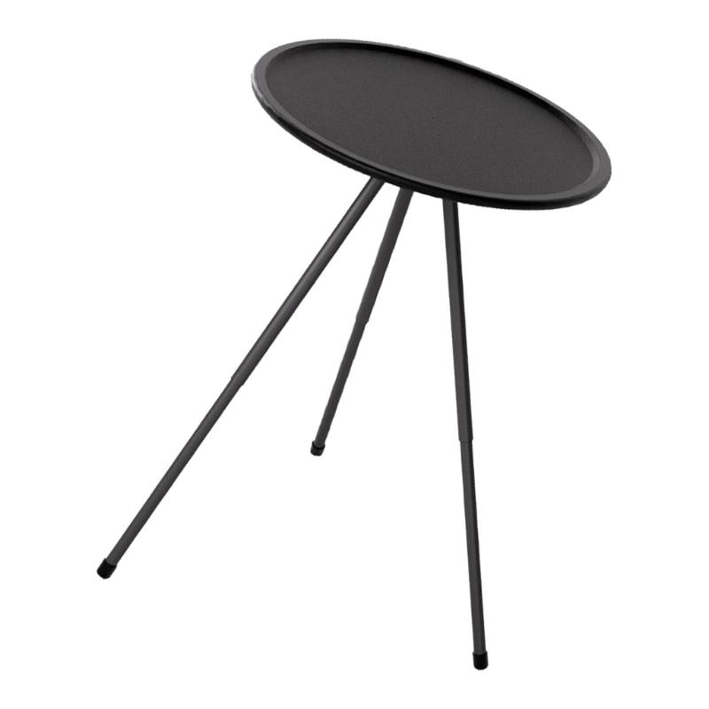Round Foldable Outdoor Table Desk Water Resistant For Traveler Anglers Hiking Camping Barbecue Trip Adventure Gear