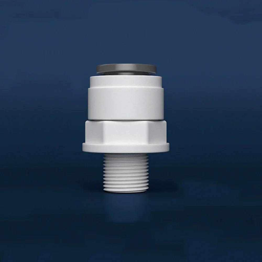 Fit 6.35mm Tube X Male Female Thread 1/2" BSP POM Quick Fitting Connector For Aquarium RO Water Filter Reverse Osmosis System
