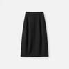Women's Slit Hem Midi Skirt