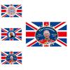 Wufudtp Charles Iii Flag Hintergrundtuch 90x150cm Outdoor Union Jack Flagge