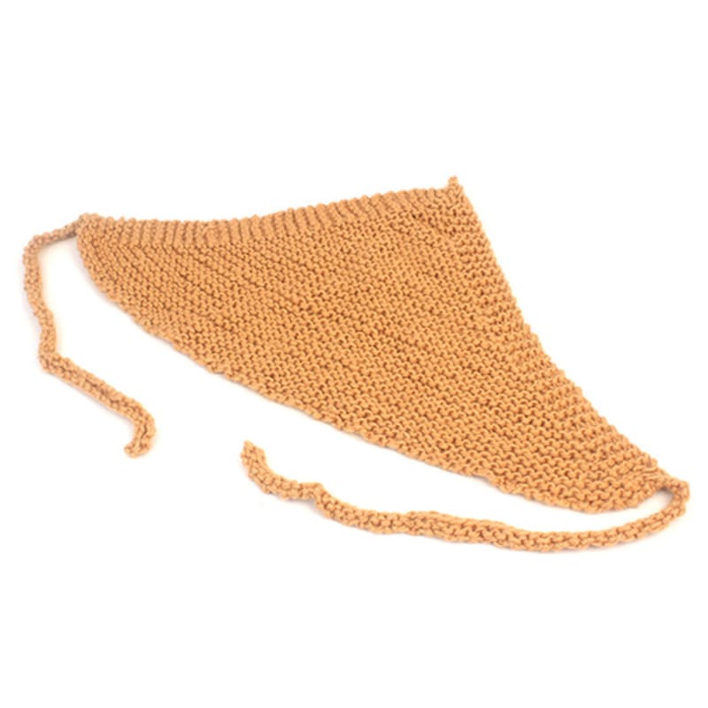 Universal Chemistry Ear Wamer Beige Knit Bonnet Hat