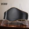 Sports Memorabilia Display Championship Belt Stand, Clear Acrylic Wrestling Storage Solution Holder, Triangular Stable Support Rack for