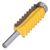 Router Bit 8mm Shank Multi Tooth Metal Grooving Cutter Cutting Tool for Woodworking