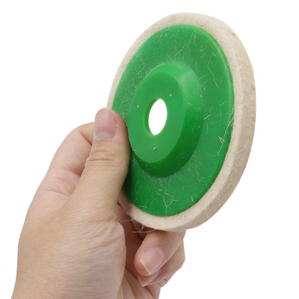Metal Rust Removal Wool Polishing Disc Wear Resistant Wool Polishing Pad  Ceramic