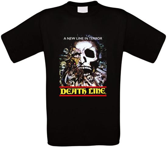 Death Line Tunnel of Living Corpses Horror Cult Movie T-Shirt All Sizes XXXL