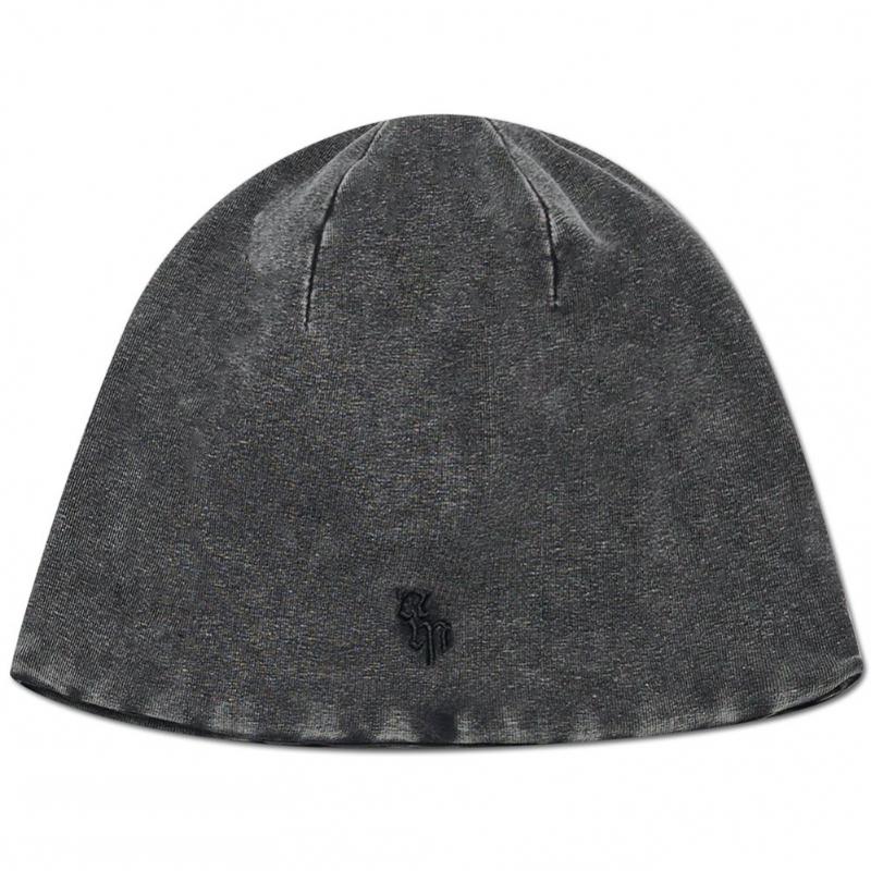 Nomanual Washed Light Beanie   Washed Black
