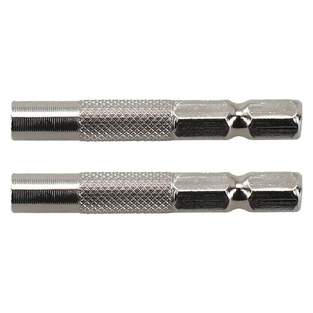 Quick Bit Conversion with 6 35mm Hex Shank Adapter, Converts To 4mm System, Magnetic Holder for Easy Bit Change 2 Pieces