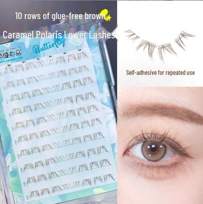 Polaris Wild Flow Clustered Thick False Eyelashes for Beginners