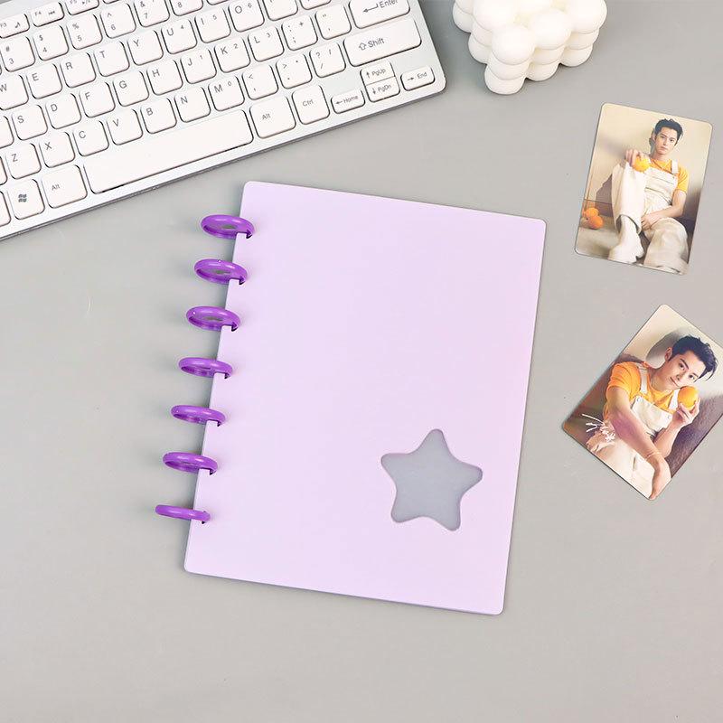 3-inch Polaroid Mushroom Loose-Leaf Album: Four-Grid Idol Card Collection