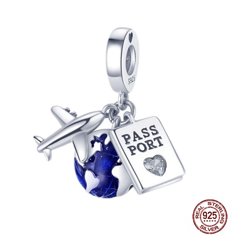 Farmece Margele Cupru Albastru Cameleon Fluture Ochi Rău Palmă Paznic Potrivite Brățări Bangle Colier Bijuterii DIY pentru Femei