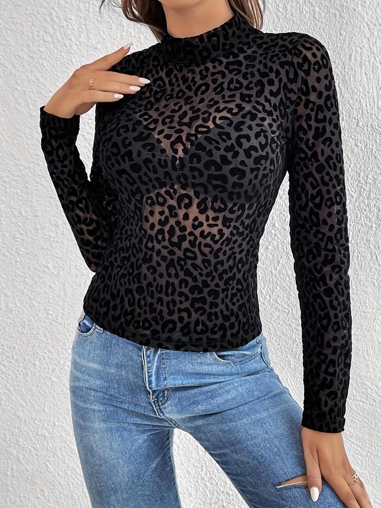 2026 Sexy Sling Dress with Bra & Stand Collar Mesh Top for Women