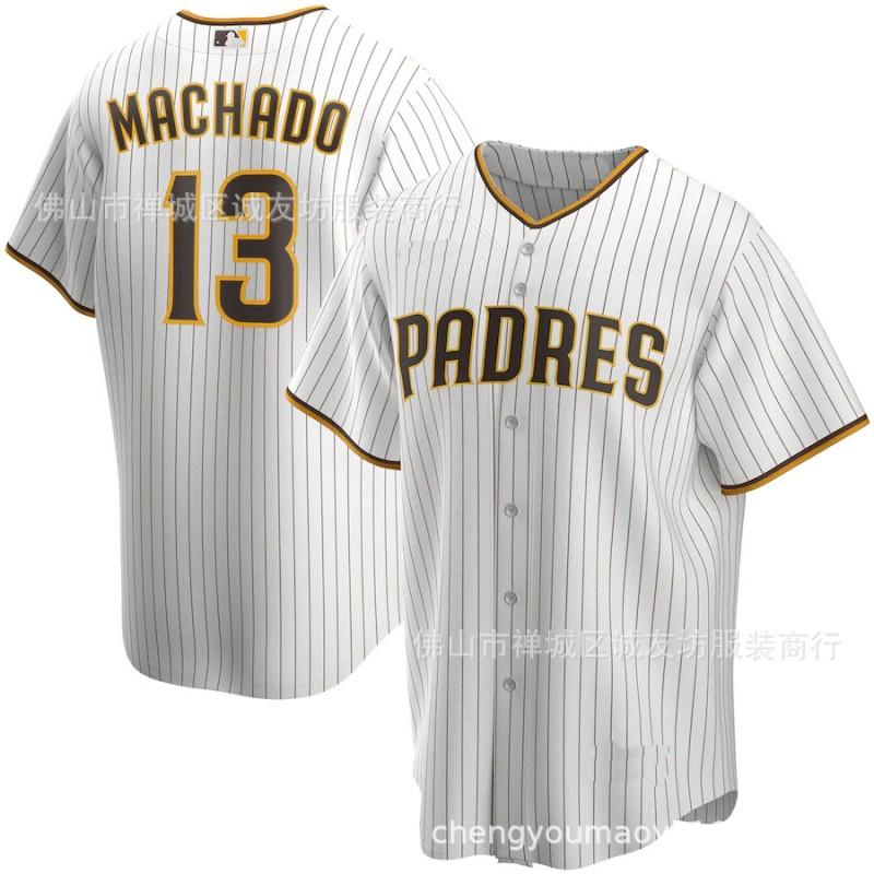 San Diego Padres 13 Machado Elite Stitched Baseball Jersey Cap Men Unisex Fan Apparel Fall