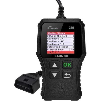 Spuštění CR319 Skener Auto Diagnostika OBD2 - EOBD-Can pro Čtení a Mazání Kódů Chyb Motoru, Tester EVAP a Senzorů45