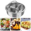 steel steamer rack for cooker 3 compartments