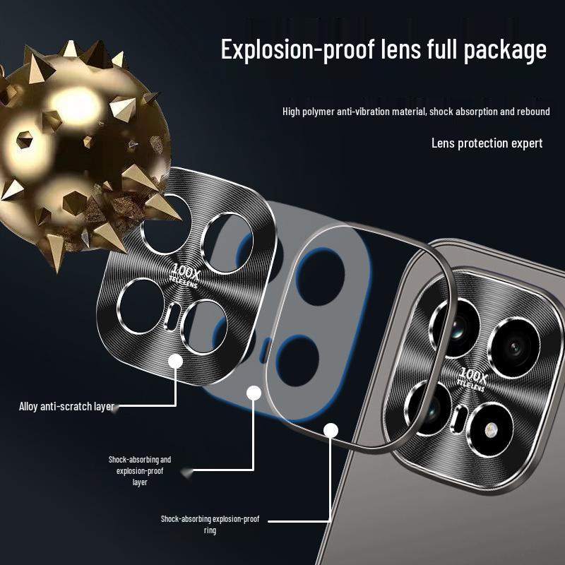 iQOO 15 Metal Frosted Anti-Drop Protective Silicone Case