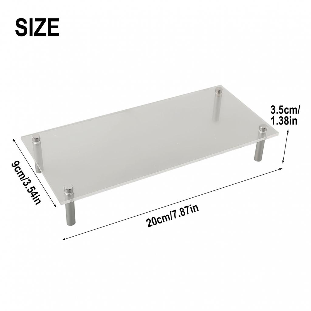 Clear Showcase Dessert Bakery Stand Rack Display Stand