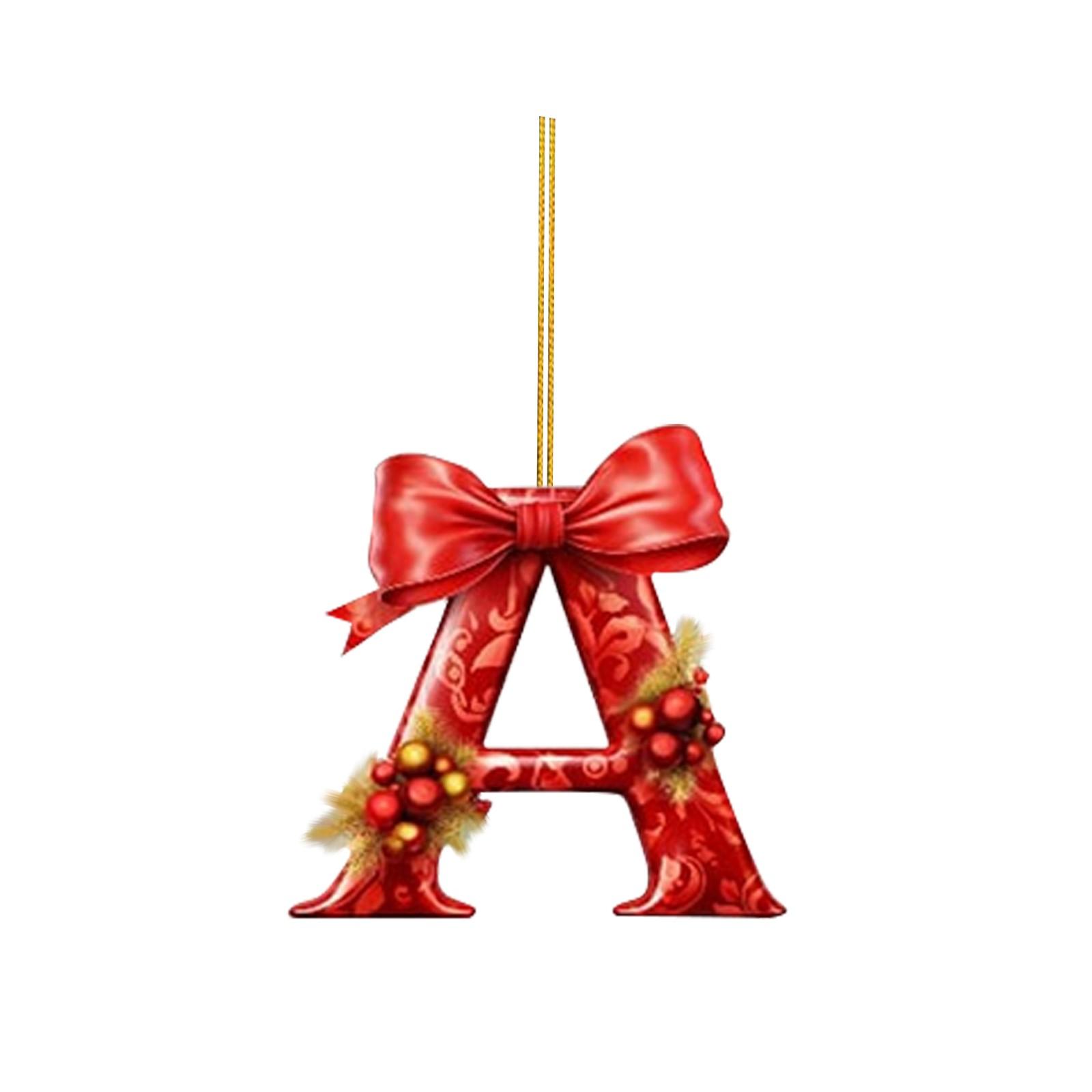 

26 букв,Рождество,Украшения,Акрил,1 One Size