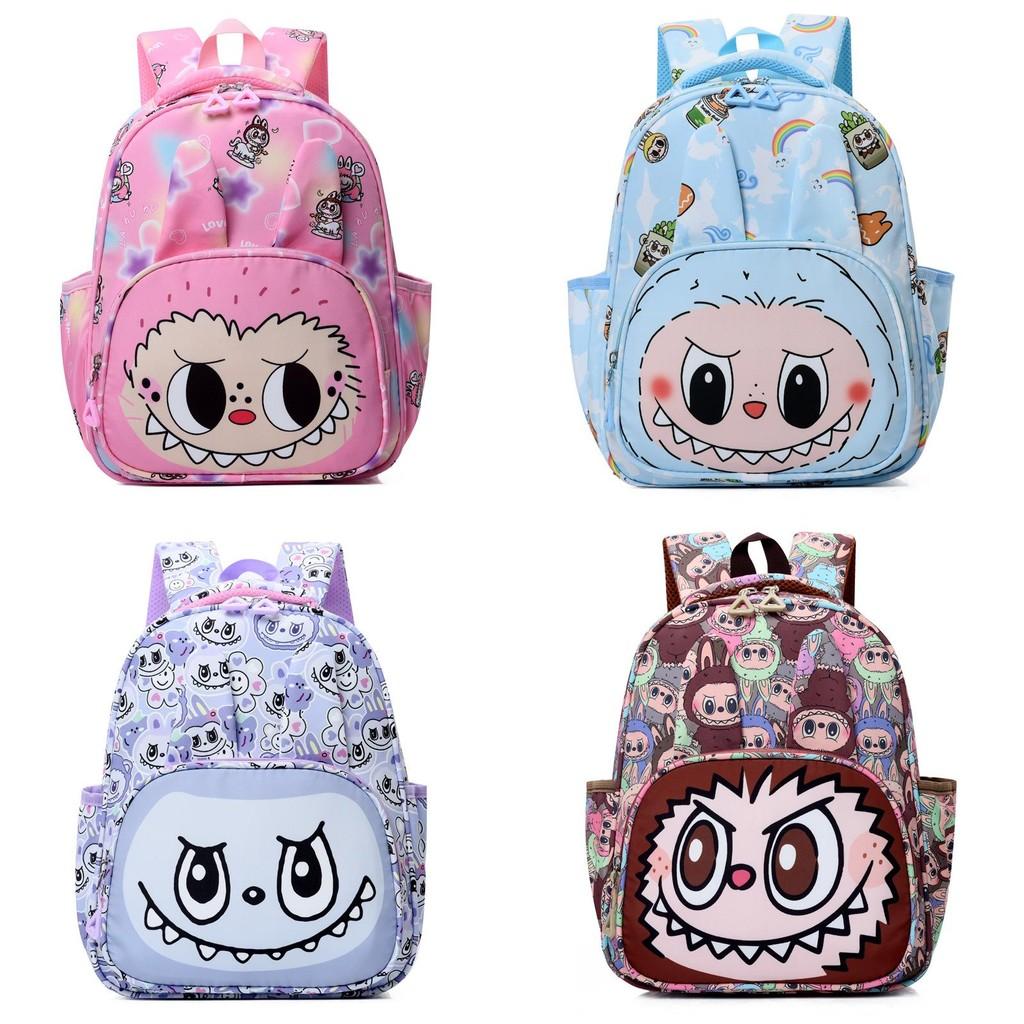 Cute Cartoon Children's Backpack For Boys And Girls In Soft Colors For Kindergarten Ages 3 To 6