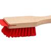 Lawn Mower Brush Compact Size Wooden Handle Cleaning Brush Lawn Mower Accessory Brush Grass Clipping Dirt Removal Tool