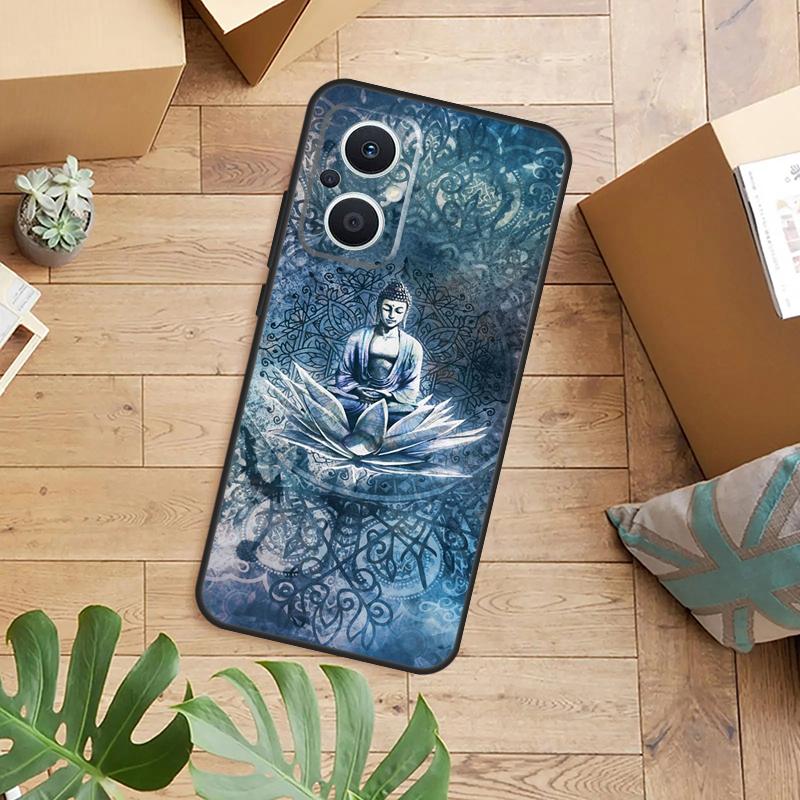 Mandala Pattern Case For OPPO Reno 14F 13F 12F 10 11 12 13 14 Pro 8T 7 8 Lite OPPO Find X8 X6 X5 X9 Pro Cover