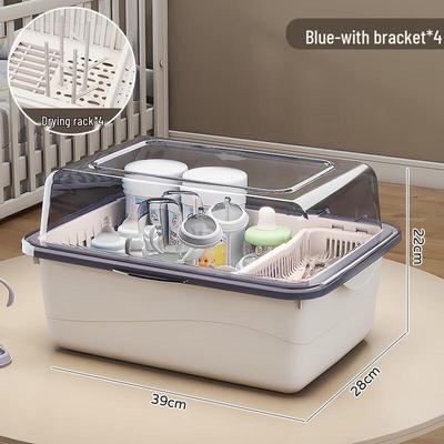 Large Capacity Baby Bottle Storage & Drying Box