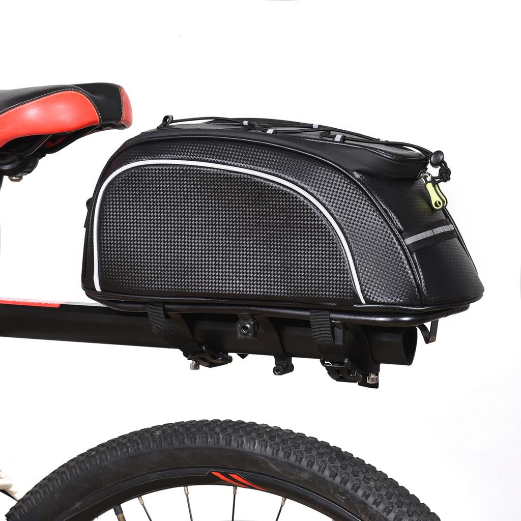 Bike Bag 7L Bag Water Resistant Bike Rack Bag with Waterproof Rain Cover