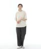 Seinteukeulu Wide Ankle Drop Fatigue Pants Waf-319 Dark Gray