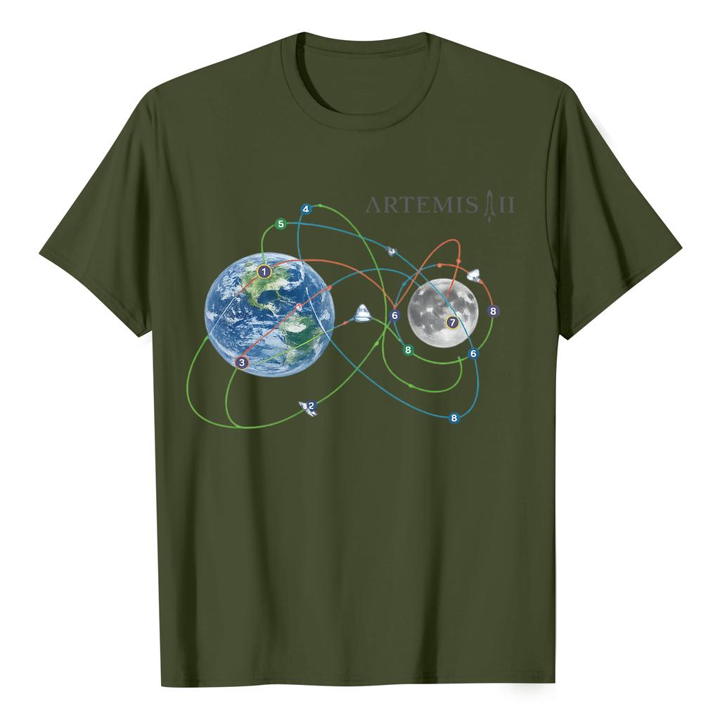 Women's Casual Printed T-Shirt Round Neck Pullover Short Sleeve Top