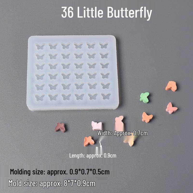 Butterfly Wax Seal Beads Silicone Mold for DIY Baking and Decoration
