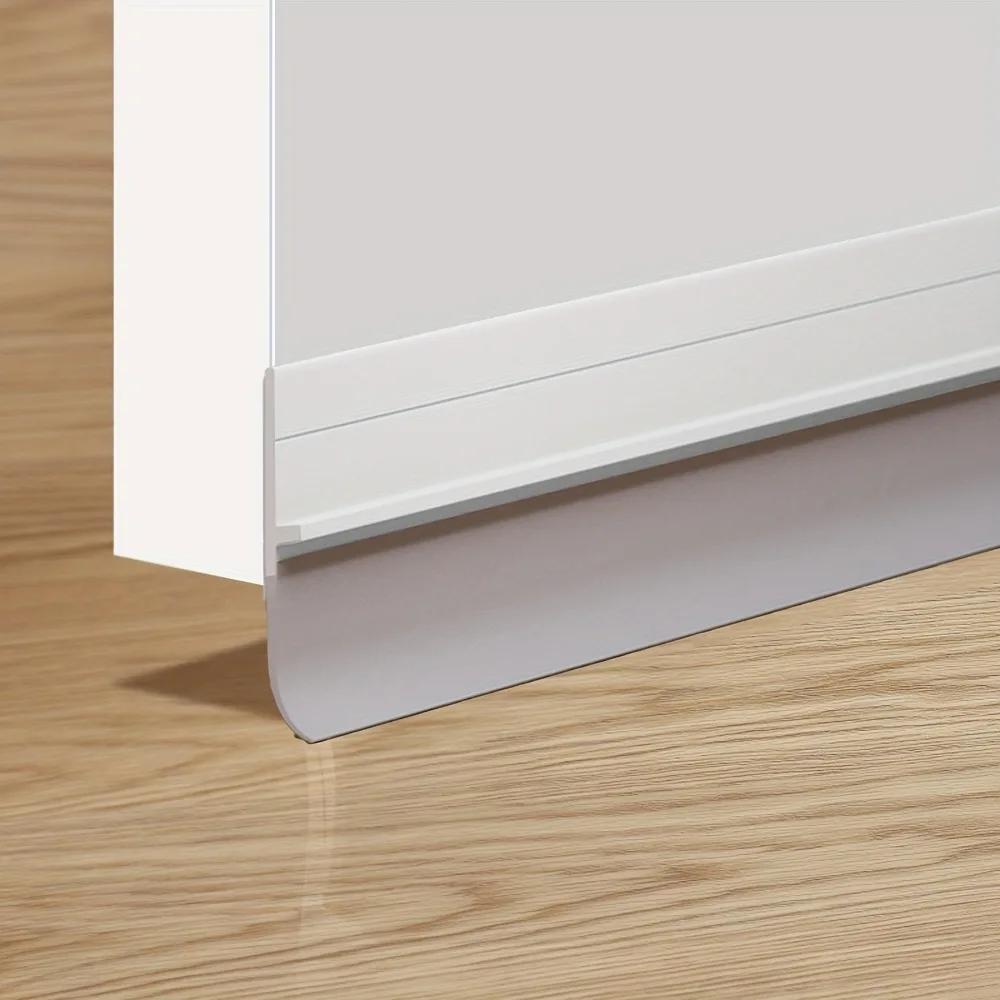 Self Adhesive Door Bottom Seal Strip Soundproof Windproof Dustproof Insulation Weather Strip for Door Window Gap Accessories