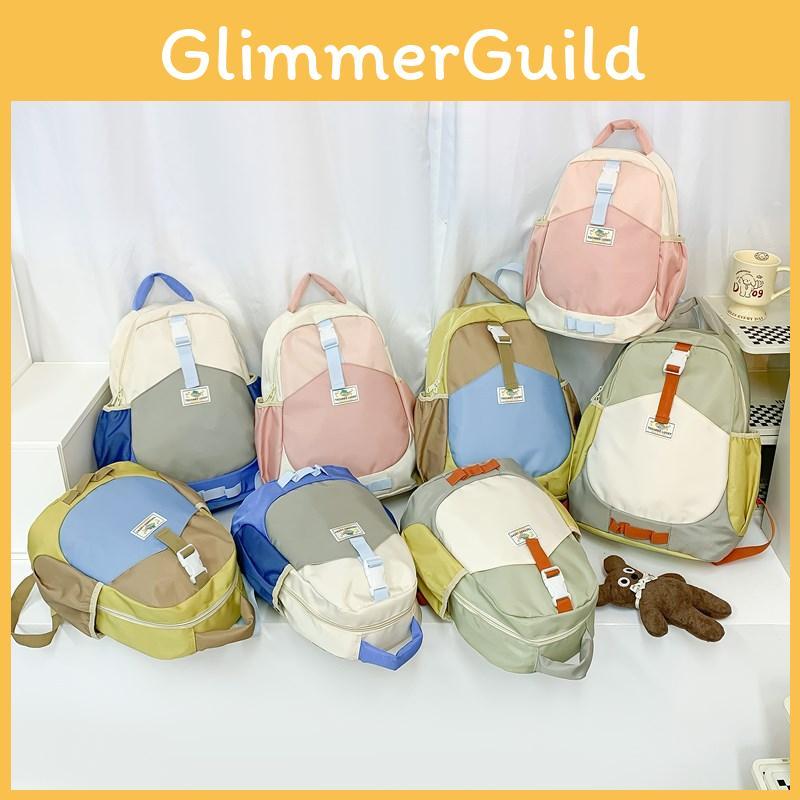 Large Color Capacity Backpack School Bag Storage Book Bags Children Gift Cute