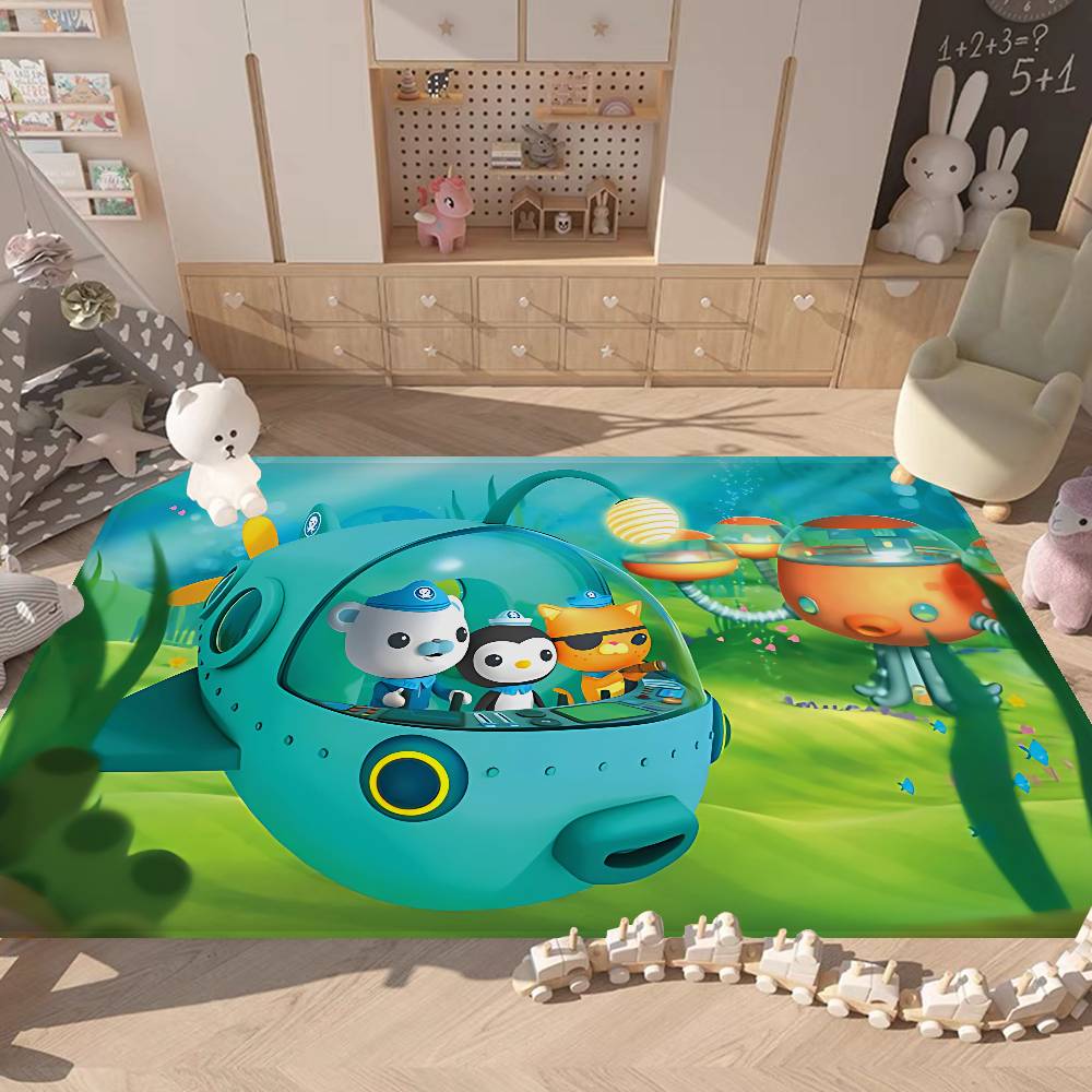 

The O-Octonauts ANIME Bathroom Mat Anti-slip Absorb Water Long Strip Cushion Bedroon Mat Hotel Decor Mat 50x80cm