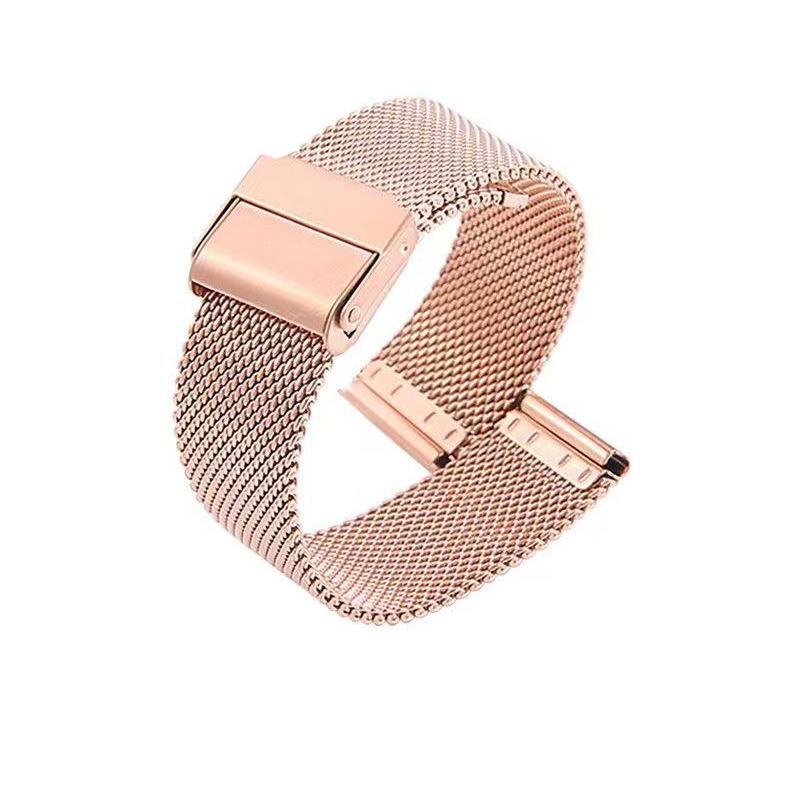 Little Green Women's Stainless Steel Watch with Milanese Mesh Band, Compatible with DW.