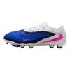 Nike Jr. Phantom 6 Pro MG Low GS Racer Blue Kids Cleats White Pink-Blast HM9204-446