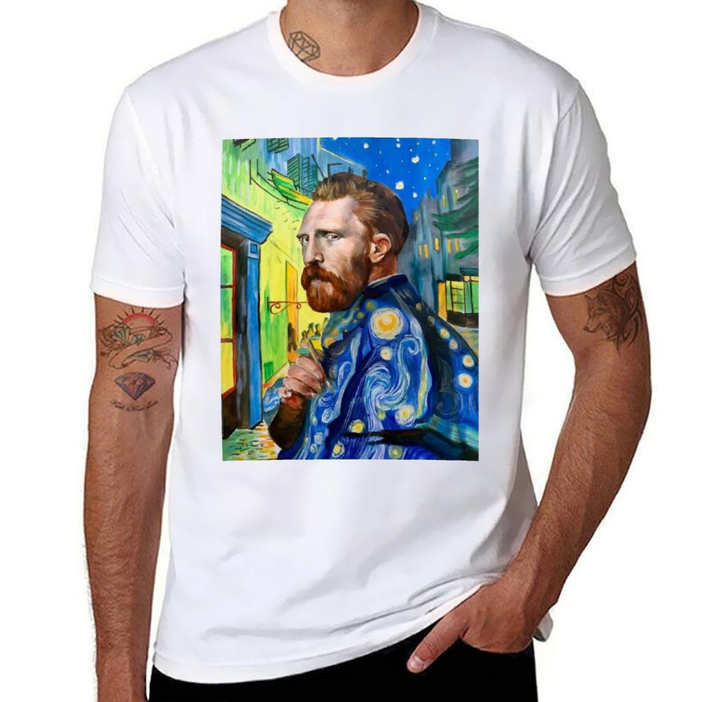 Van Gogh Portrait Painting Tshirt T Shirt Personalised Tshirt