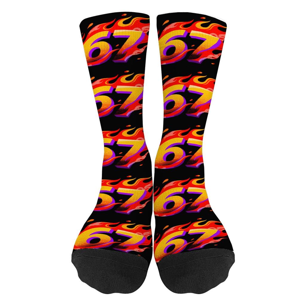 Modische, warme und interessante Socken mit sechs oder sieben Designs für Oma