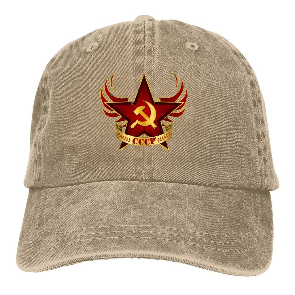 CCCP Army Star Baseball Cap Men Hats Women Visor Protection Snapback Russian USSR  Caps